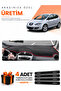 Seat Altea (2010-2015) Compatible Dashboard Protection Cover Auto Cover - Black-Red - Se001