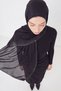 Women's Shawl with Stones, Stylish Hijab Shawl for Special Occasions and Daily Use - 4