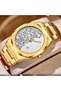 Arabic Written Steel Men's Wristwatch