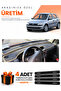 Opel Corsa C (2001-2011) Compatible Dashboard Protection Cover Auto Cover - Black-Beige - Op007