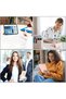 حافظة ProCase لجهاز iPad A16 الجيل 11 مقاس 11 بوصة 2025/الجيل العاشر 10.9 بوصة، باللون الأسود الظلي - 7
