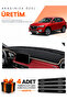 Mg Hs (2018-2024) Compatible Dashboard Protection Cover Auto Cover - Black-Beige - Mg001