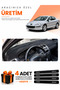 Peugeot 407 (2004-2010) Compatible Dashboard Protection Cover Auto Cover - Black - Pe018