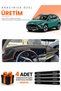 Hyundai Bayon (2021-2026) Compatible Torpedo Protection Cover Auto Cover - Black-Brown - Hu012