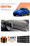 Toyota Chr (2016-2022) Compatible Dashboard Protection Cover Auto Cover - Black-Beige - To027