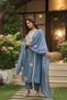Premium Cotton Crush 3-Piece Suit Set for Women with Dupatta & Pants | Indian Ethnic Wear | Embroidered Salwar Suit | Kurti Set Ladies | Kurta Pant Dupatta Set | Festive & Family Wear - 4