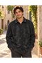 Black Corduroy Oversize Men's Shirt - 3
