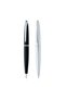 ATX Basalt Black with Polished Chrome Appointments Ballpoint Pen (Blue Ink) - 2