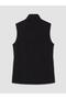 High Collar Women's Fleece Vest (W6) - 2