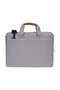 Sloten - 15" Laptop Bag - Grey/Tan - 3