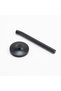 Desk Magpen - Sleek Matte Black Aluminum Roller Pen - 4