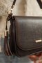 Derkon 100% Genuine Leather Women's Hand and Shoulder Bag Brown - 8