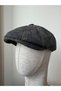 Modern cap draped winter hat peaky blinders hat