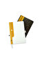 Arabic Bisht Style Notebooks - A5 Hard Cover with Elastic Band, Bookmark & Pen Holder, White