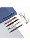 Deluxe Pen - Classy Metal Pen with PU Cover, Dark Gray - 2