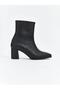 Zippered Thick Heeled Pointed Toe Women's Boots (W6) - 2