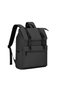 Leon - 17" Rolltop Backpack - Black