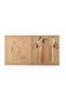 Cucina - Wooden Serving Board with 2 Knives, Natural - 5