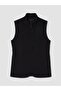 High Collar Women's Fleece Vest (W6) - 3