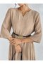 Maxi dress, beige - 4