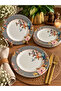 Porcelain Serving Plate for 6 People 26cm - 2