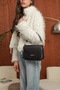 Derkon 100% Genuine Leather Hand and Shoulder Bag Black