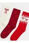 New Year's Themed Women's Socks 3-Pack (W6) - 2