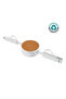 Lecco - Recycled 6-in-1 retractable Charging Cable - White