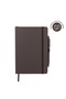 Abula - A5 Hard Cover Notebook & Pen Set - Coffee Paper