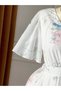 Rochie midi, alb - 7