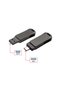 Swivel OTG USB in Gun Metal 64Gb V. 3.0 Type C - 4