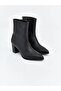 Zippered Thick Heeled Pointed Toe Women's Boots (W6) - 3