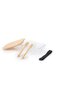 Corneto - Glass Lunch Box with Bamboo Cutlery, Natural - 2