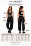 Glittery Crop and Shalwar Set-Glittery - 3