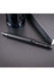 Black Metal Pens with Diamond Textured Design Barrel - 2