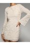 Rochie mini, crem