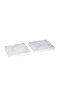 Carrara - Set of 2 Marble Coasters, White - 4
