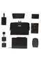 O-Clutch Elegant Evening Pouch, Black - 2