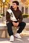 New Design Special Combination Men's Hooded Sweatshirt - 4
