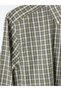 Quality Pieces from Çelebi Store Standard Fit Checked Embroidered Poplin Men's Shirt - 7