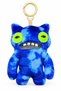 Plush Bag Clip Mini Series 6 Blue Green Eyed - 12.5 cm - 2