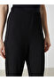 Elastic Waist Textured Women's Trousers - 3
