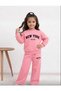 Girls' Cycling-Collar Sweet Baggy Bottom 2-Piece Set