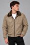 Faux Leather Winter Coat with Fur Collar and Padding Kmd 894_50537