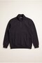 Men's Black 6206 Stand Collar 3 Thread Sg Sweatshirt - 4