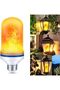 مصباح LED بتأثير اللهب، 4 أوضاع لتأثير اللهب المتذبذب مع وضع الاستشعار بالجاذبية للتركيب على الوجهين، E2 - 6