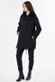 Fur-Trimmed Coat with Collar - 4