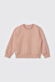 Girl's Crew Neck Salmon Sweatshirt