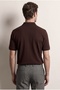Ds Damat Regular Fit Fit 100% Cotton Long Lasting Non-Curling Polo Collar Embroidered T-Shirt - 3