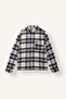Boxy Fit Plaid Lumberjack Pocket Long Sleeve Shirt I7819Ax26Wn - 8